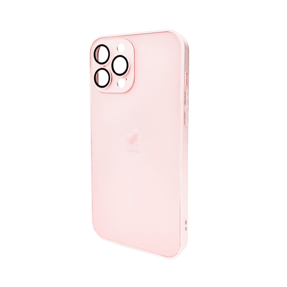 Чехол для смартфона AG Glass Matt Frame Color Logo для Apple iPhone 13 Pro Max Chanel Pink (AGMattFrameiP13PMPink)