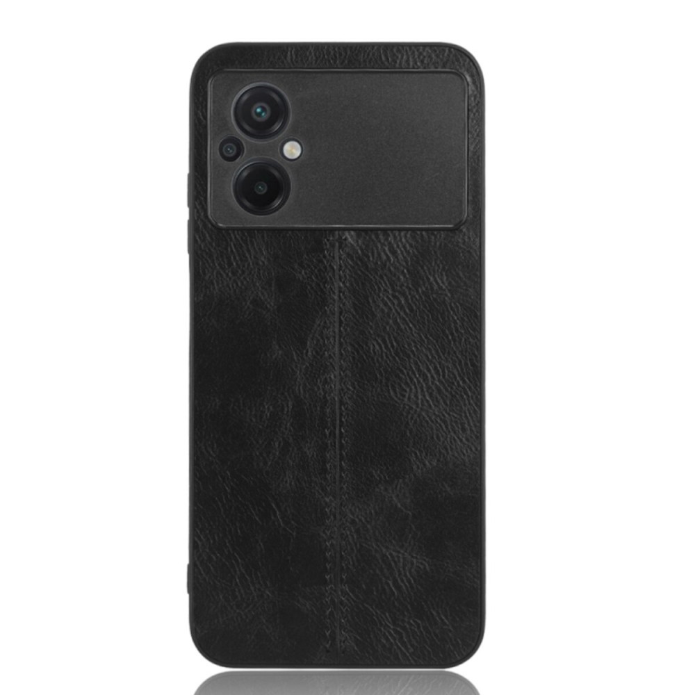 Чехол для смартфона Cosmiс Leather Case для Poco M5/M5 5G Черный (CoLeathPocoM5Black)