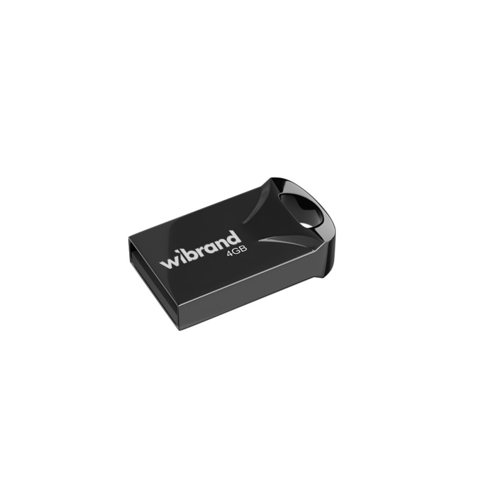 Flash Wibrand USB 2.0 Hawk 4Gb Black (WI2.0/HA4M1B)