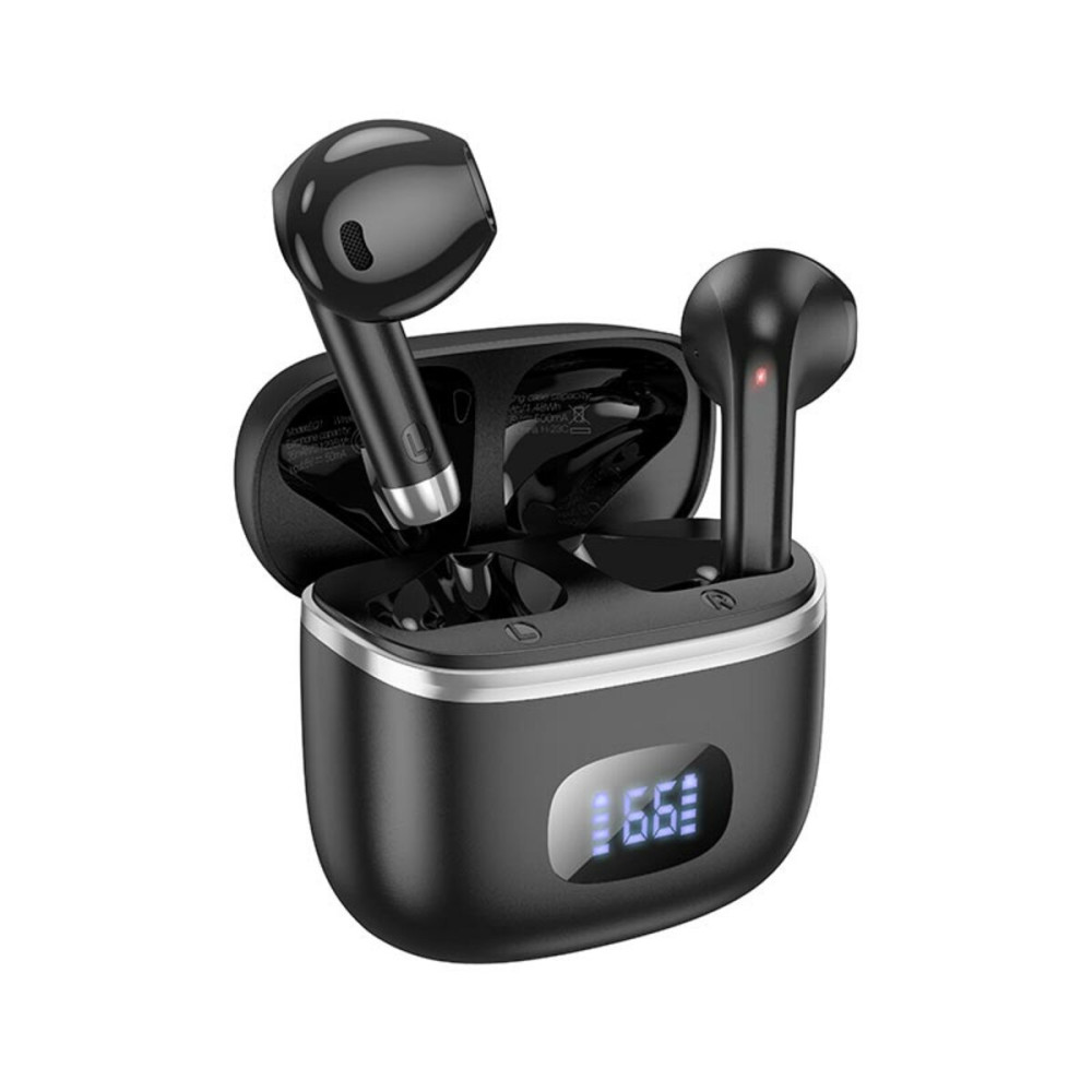 Наушники HOCO EQ1 Music guide true wireless BT headset Black (6931474798497)