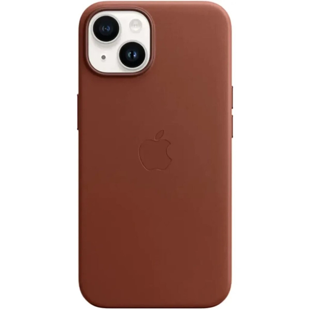 Чехол для смартфона Leather AAA Full Magsafe IC для iPhone 14 Saddle Brown (Leat14SaddleBrown)