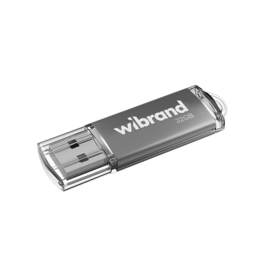 Flash Wibrand USB 2.0 Cougar 32Gb Silver (WI2.0/CU32P1S)