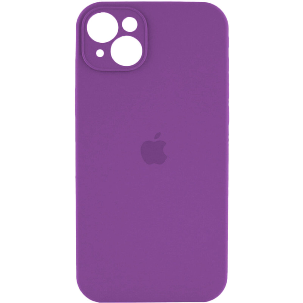 Чехол для смартфона Silicone Full Case AA Camera Protect для Apple iPhone 14 19, фиолетовый (FullAAi14-19)