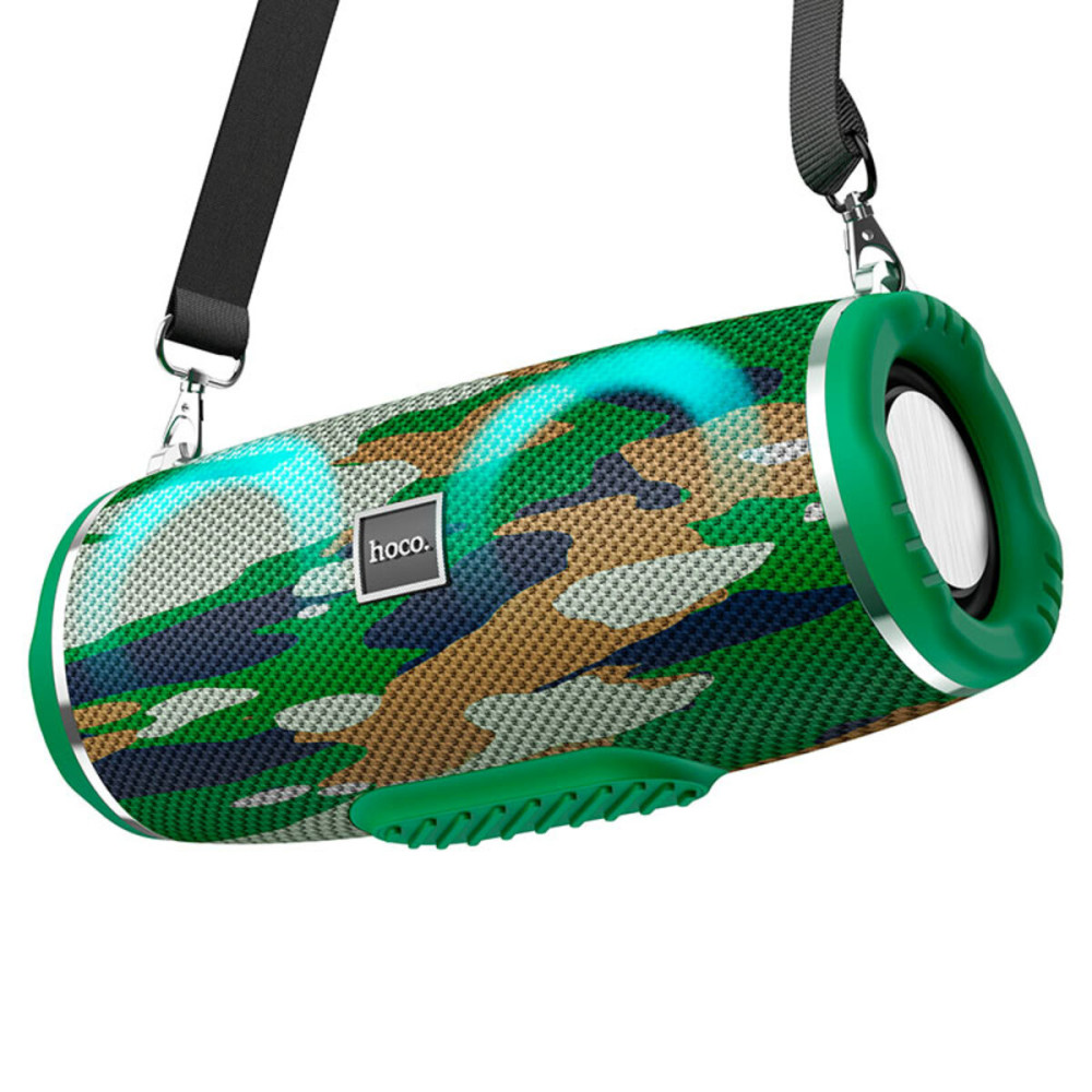 Портативная колонка HOCO HC12 Sports BT speaker Camouflage Green (6931474765833)