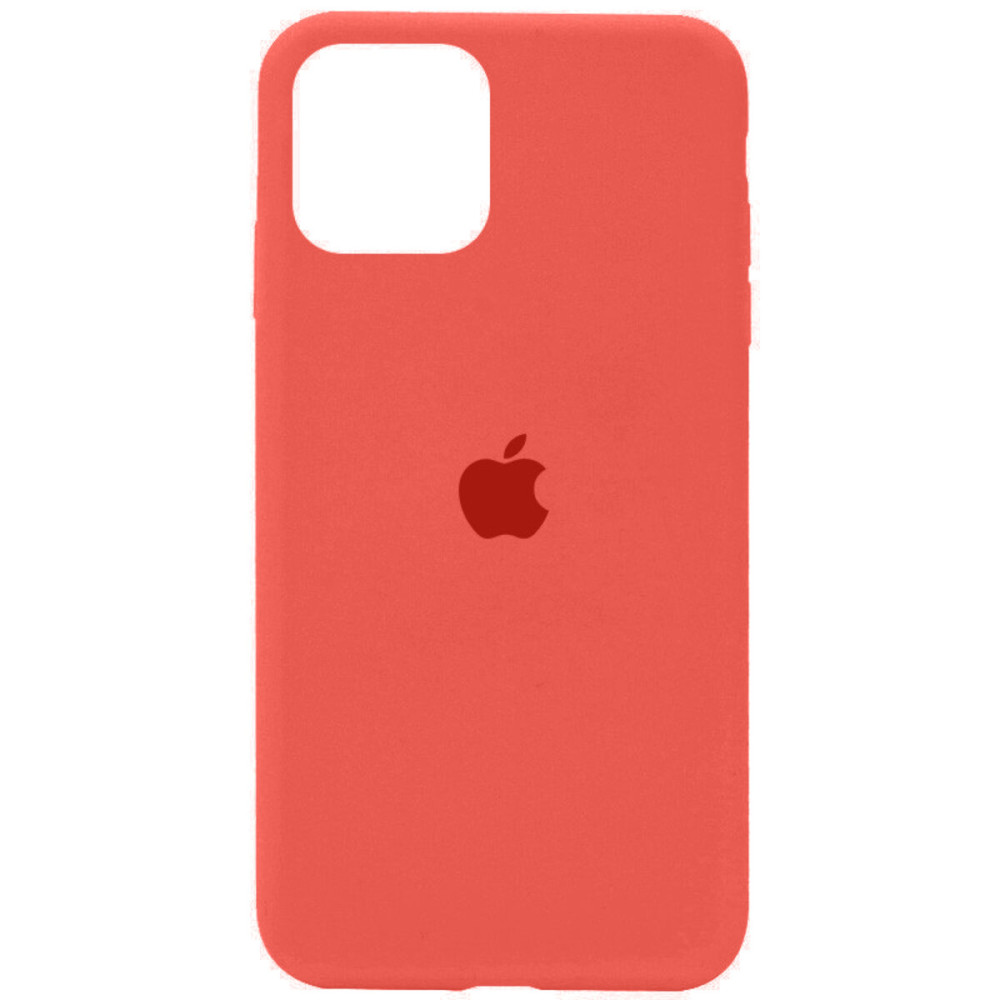 Чехол для смартфона Silicone Full Case AA Open Cam для Apple iPhone 11 круг 18, Peach (FullOpeAAKPi11-18)