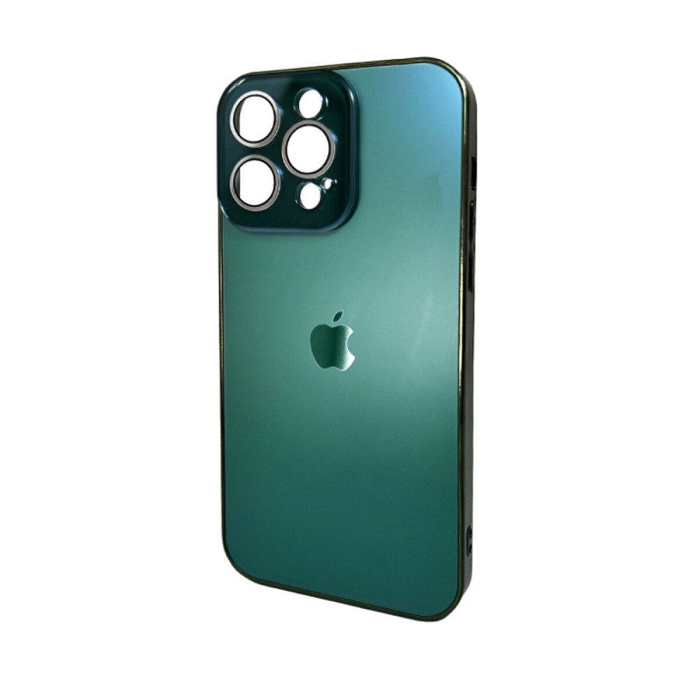 Чехол для смартфона AG Glass Sapphire Frame MagSafe Logo для Apple iPhone 12 Pro Max Cangling Green (AGSappiFRP12PMGreen)