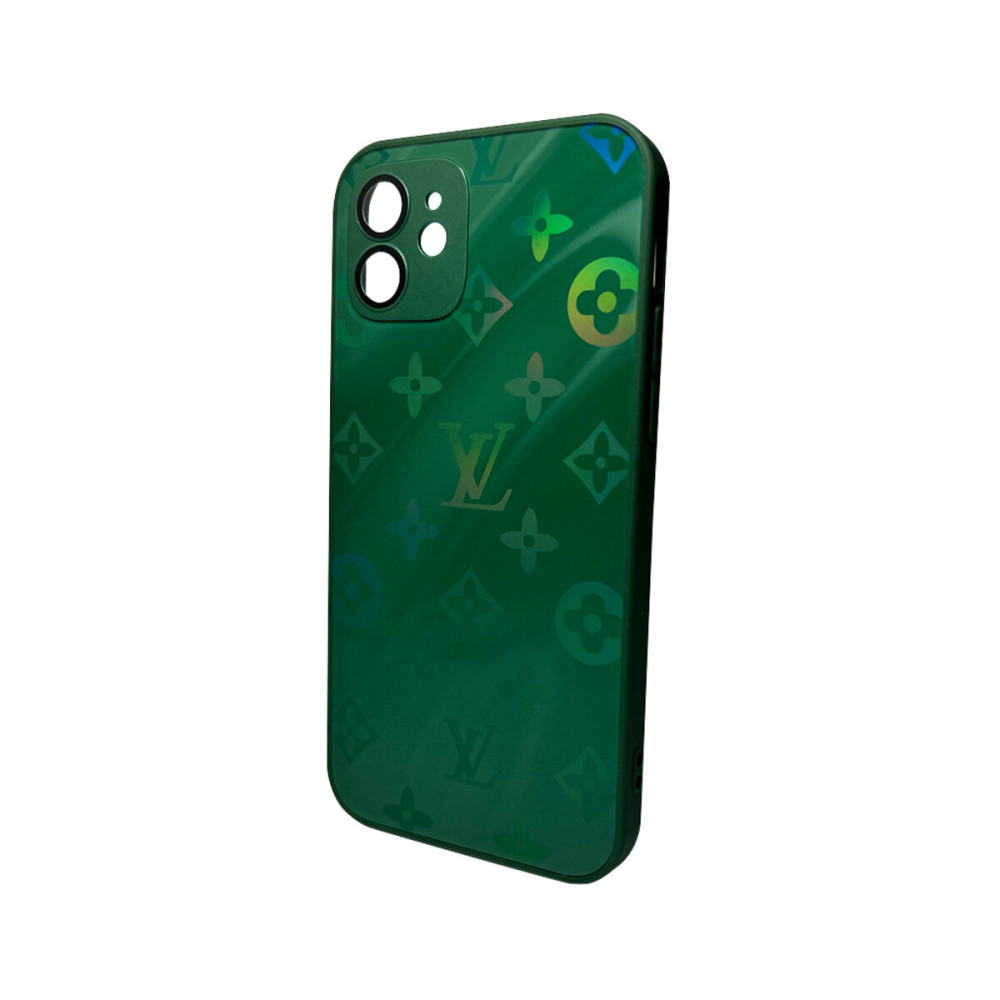 Чехол для смартфона AG Glass Gradient LV Frame для Apple iPhone 12 Cangling Green (AGLVFrameiP12LGreen)