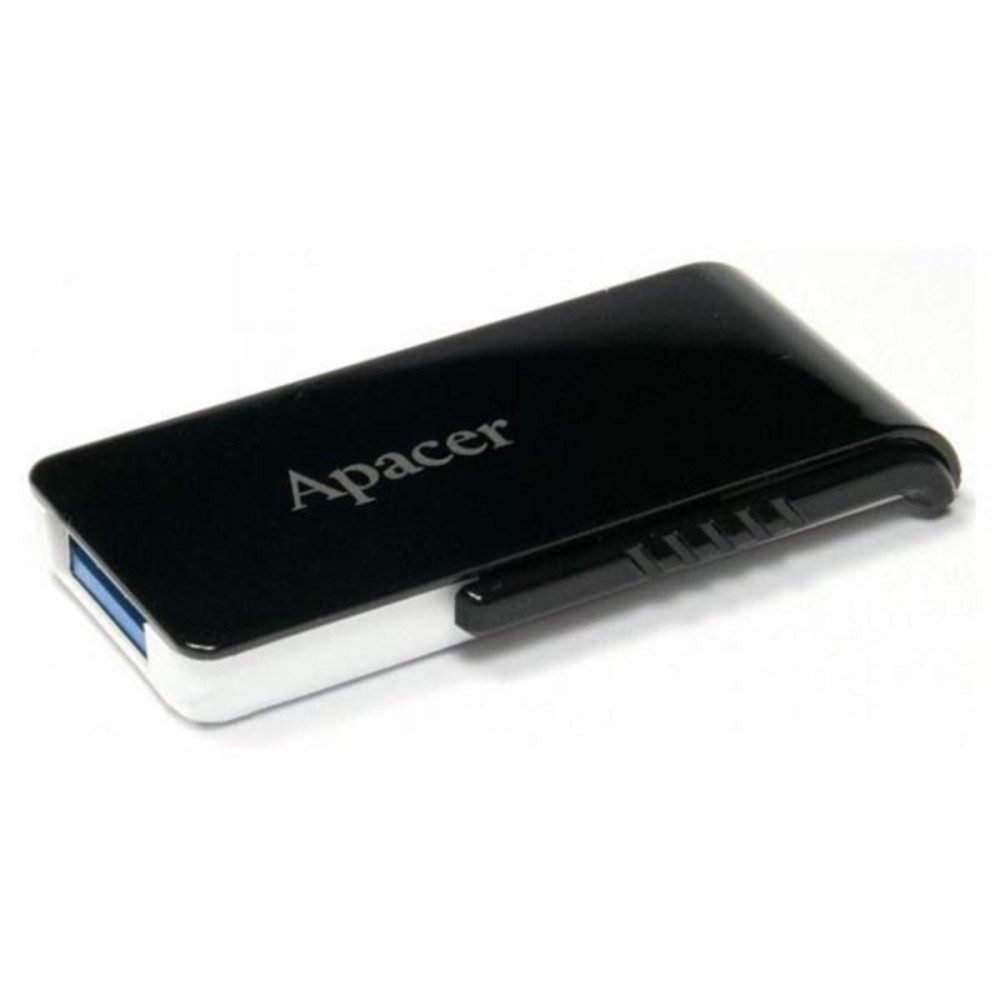 Flash Apacer USB 3.0 AH350 64Gb черный (AP64GAH350B-1)