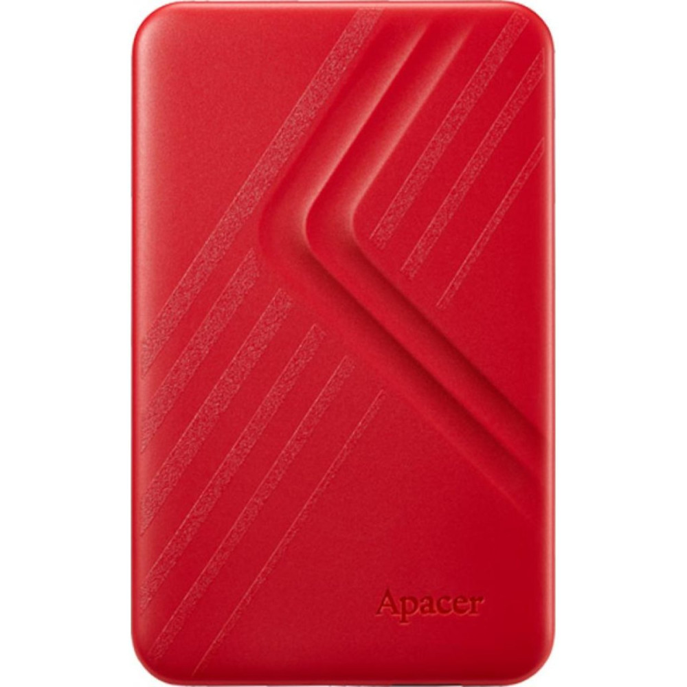 PHD External 2.5'' Apacer USB 3.2 Gen. 1 AC236 2Tb Red (цветная коробка) (AP2TBAC236R-1)