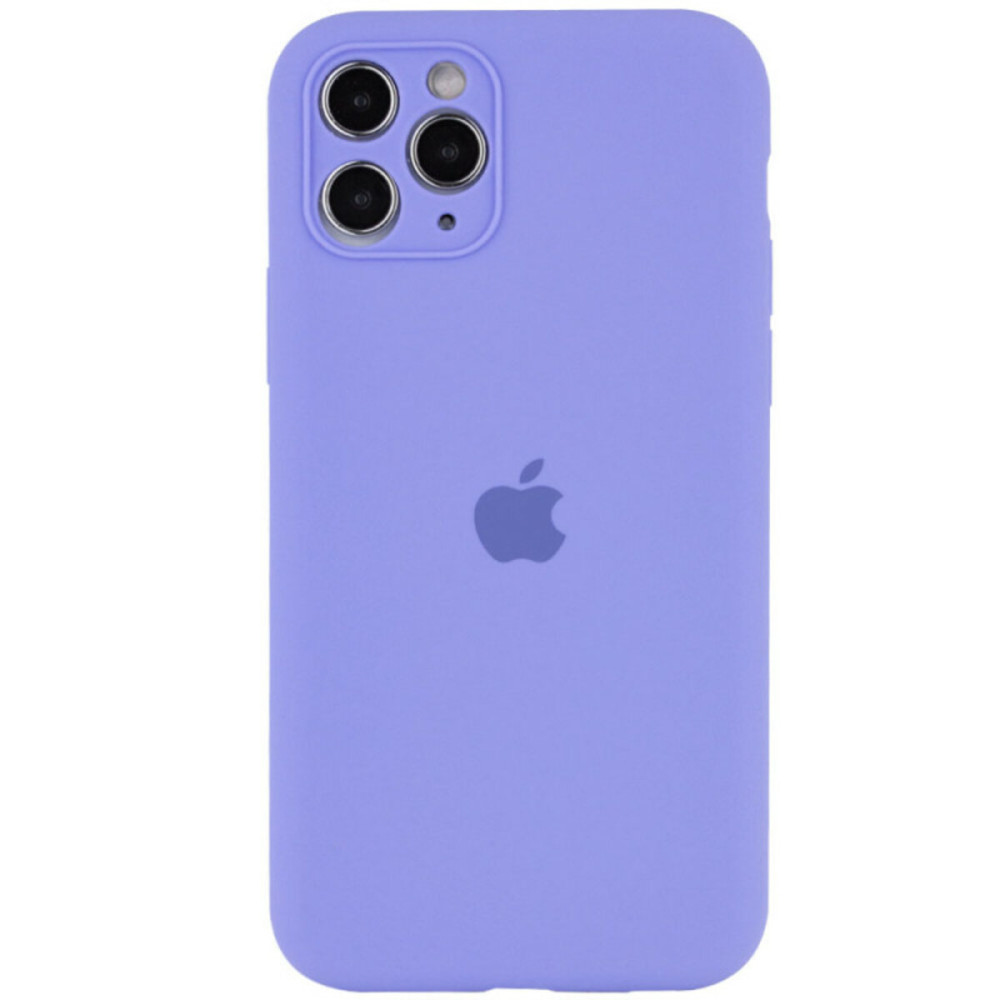 Чехол для смартфона Silicone Full Case AA Camera Protect для Apple iPhone 12 Pro 26, Элегантный фиолетовый (FullAAi12P-26)