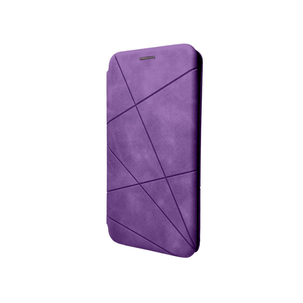 Чехол-книжка для смартфона Dekker Geometry для Poco M5 Lilac (GeoPocoM5Lilac)