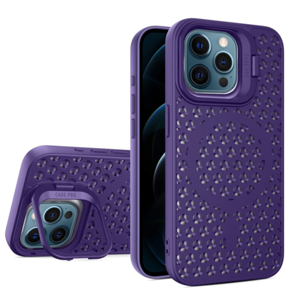 Чехол для смартфона Cosmic Grater Stand для Apple iPhone 12 Pro Max Фиолетовый (GRASTiP12PMPurple)