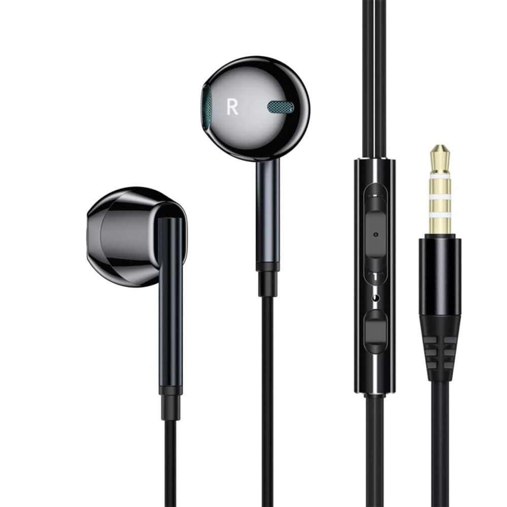 Наушники ESSAGER M15 3.5mm Earphone Black (EEJM15-XK01)