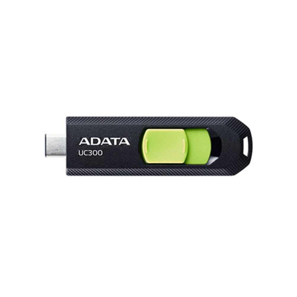 Flash Adata USB 3.2 Gen1 UC300 Type-C 256Гб Черный/Зеленый (ACHO-UC300-256G-RBK/GN)