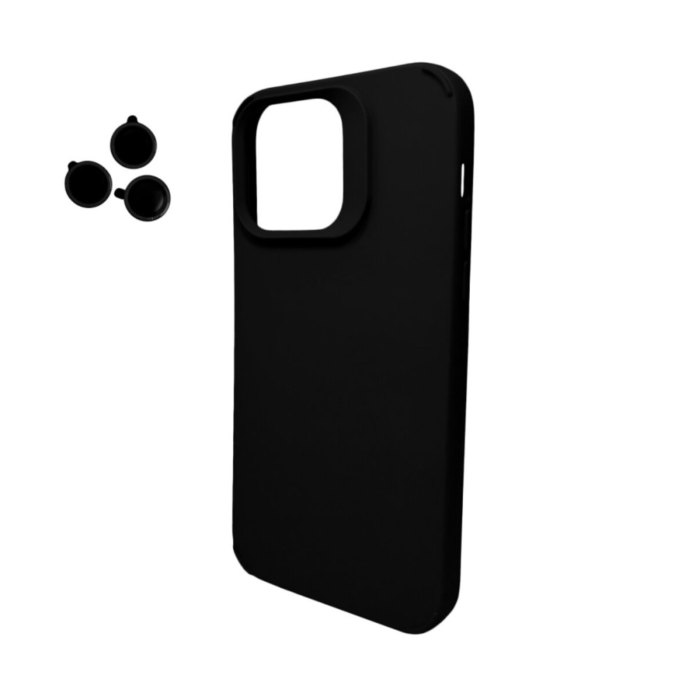 Чехол для смартфона Cosmic Silky Cam Protect для Apple iPhone 15 черный (CoSiiP15Black)