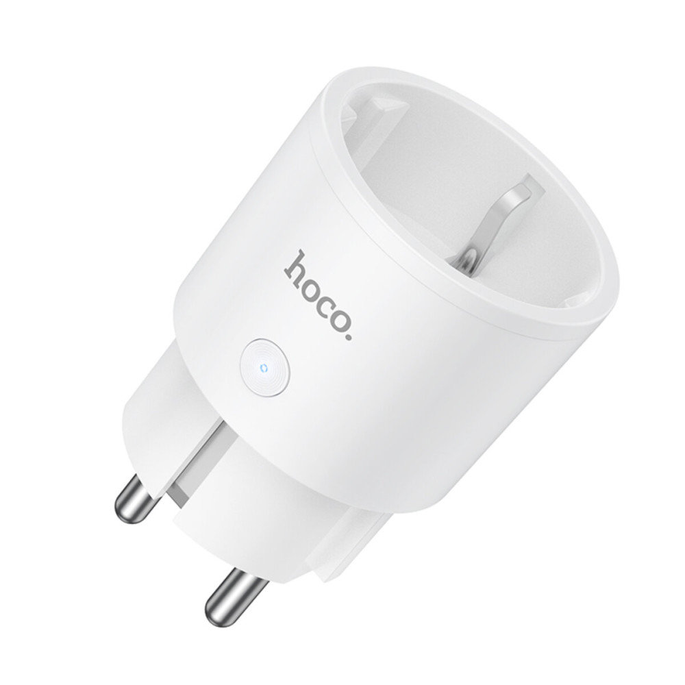 Смарт розетка HOCO AC16 Veloz smart socket(EU/GER) White (6942007616959)