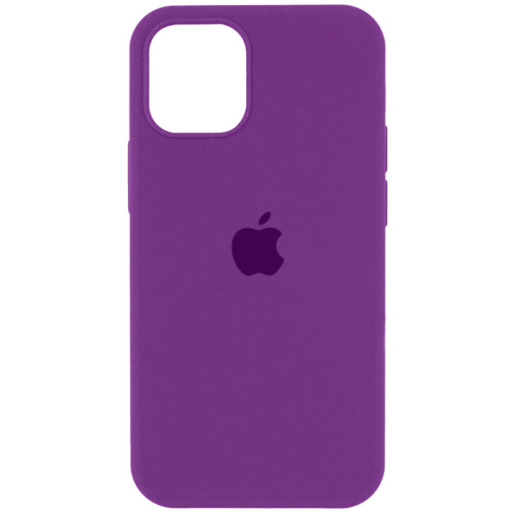 Чехол для смартфона Silicone Full Case AA Open Cam для Apple iPhone 15 19,фиолетовый (FullOpeAAi15-19)