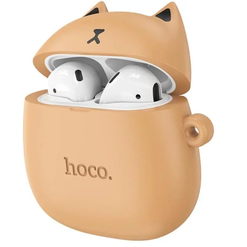 Наушники HOCO EW45 True wireless stereo headset Caramel Cat (6931474789242)