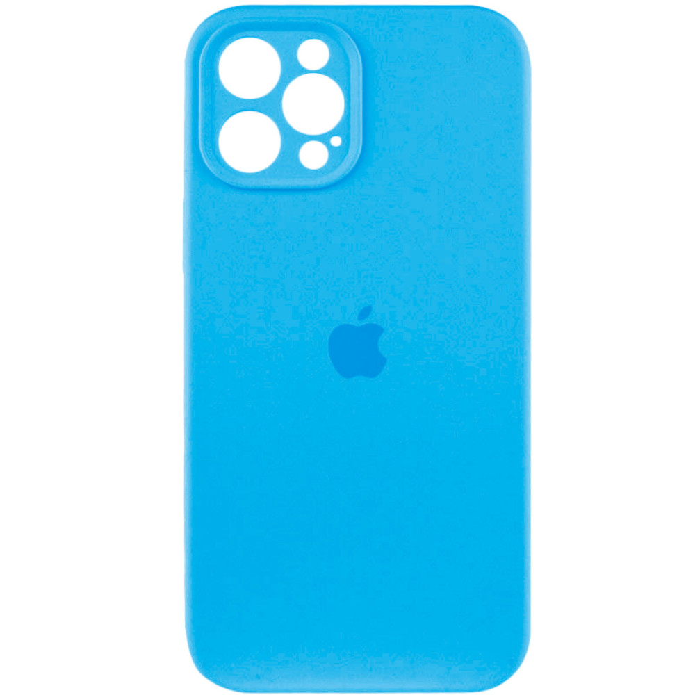 Чехол для смартфона Silicone Full Case AA Camera Protect для Apple iPhone 12 Pro 44, Светло-голубой (FullAAi12P-44)