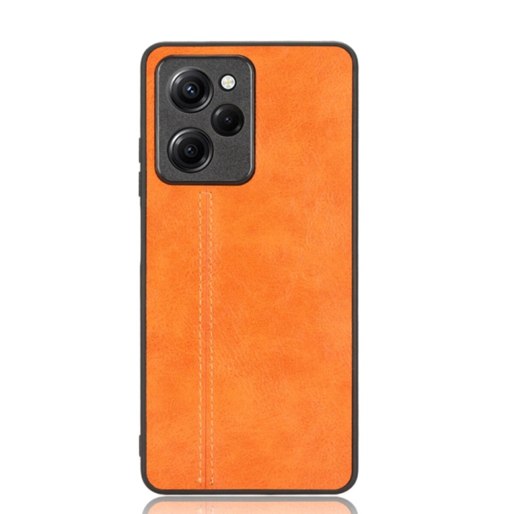 Чехол для смартфона Cosmic Leather Case для Poco X5 Pro 5G Оранжевый (CoLeathPocoX5pOrange)