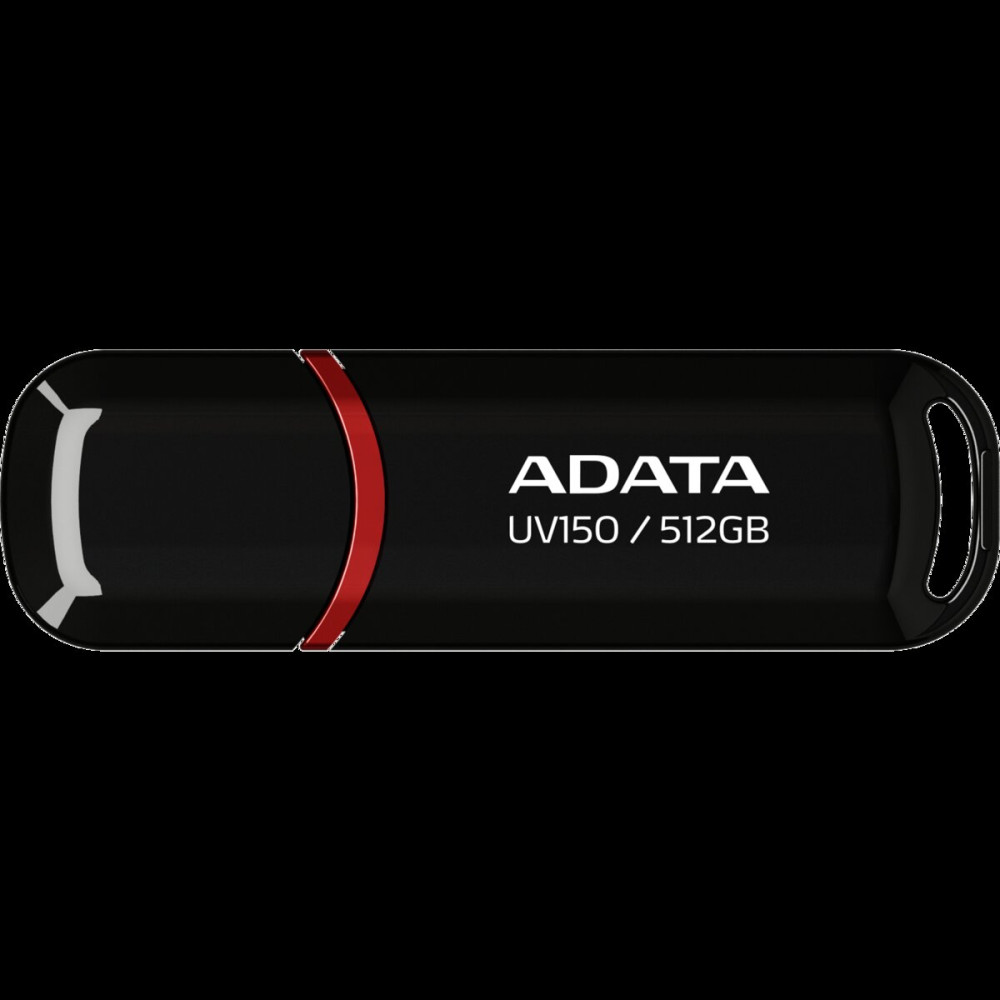 Flash A-DATA USB 3.2 UV 150 512Gb Black (AUV150-512G-RBK)