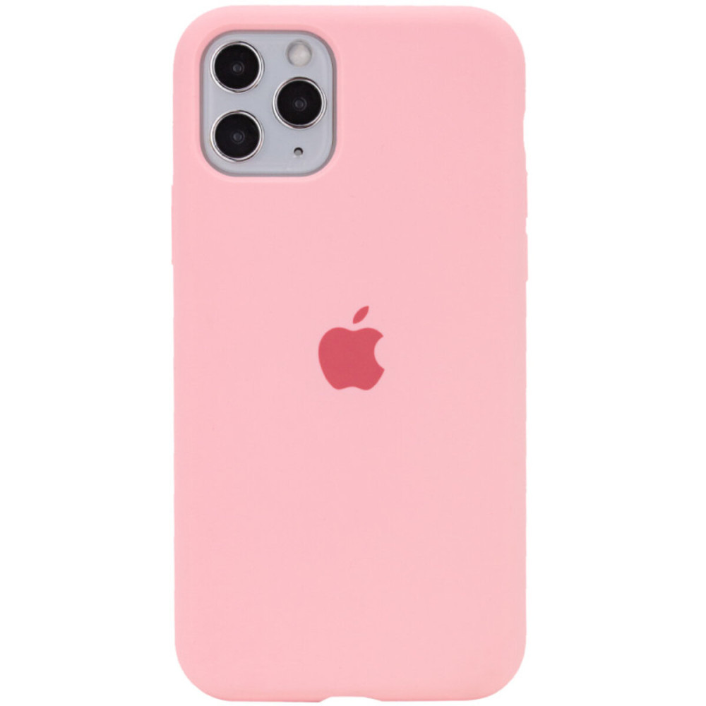 Чехол для смартфона Silicone Full Case AA Open Cam для Apple iPhone 11 Pro круглый 41,Розовый (FullOpeAAKPi11P-41)