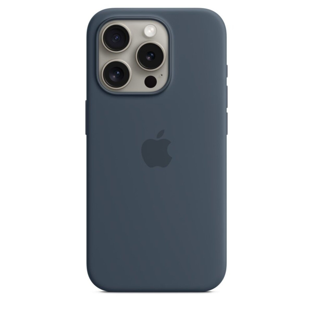 Чехол для смартфона Silicone Full Case AAA MagSafe IC для iPhone 15 Storm Blue (Orig15DeepBlue)