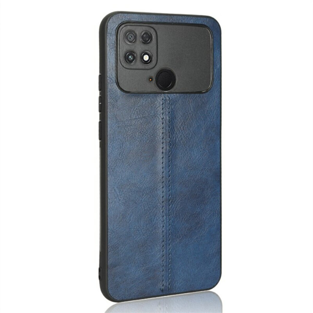 Чехол для смартфона Cosmiс Leather Case для Poco C40 синий (CoLeathPocoC40Blue)