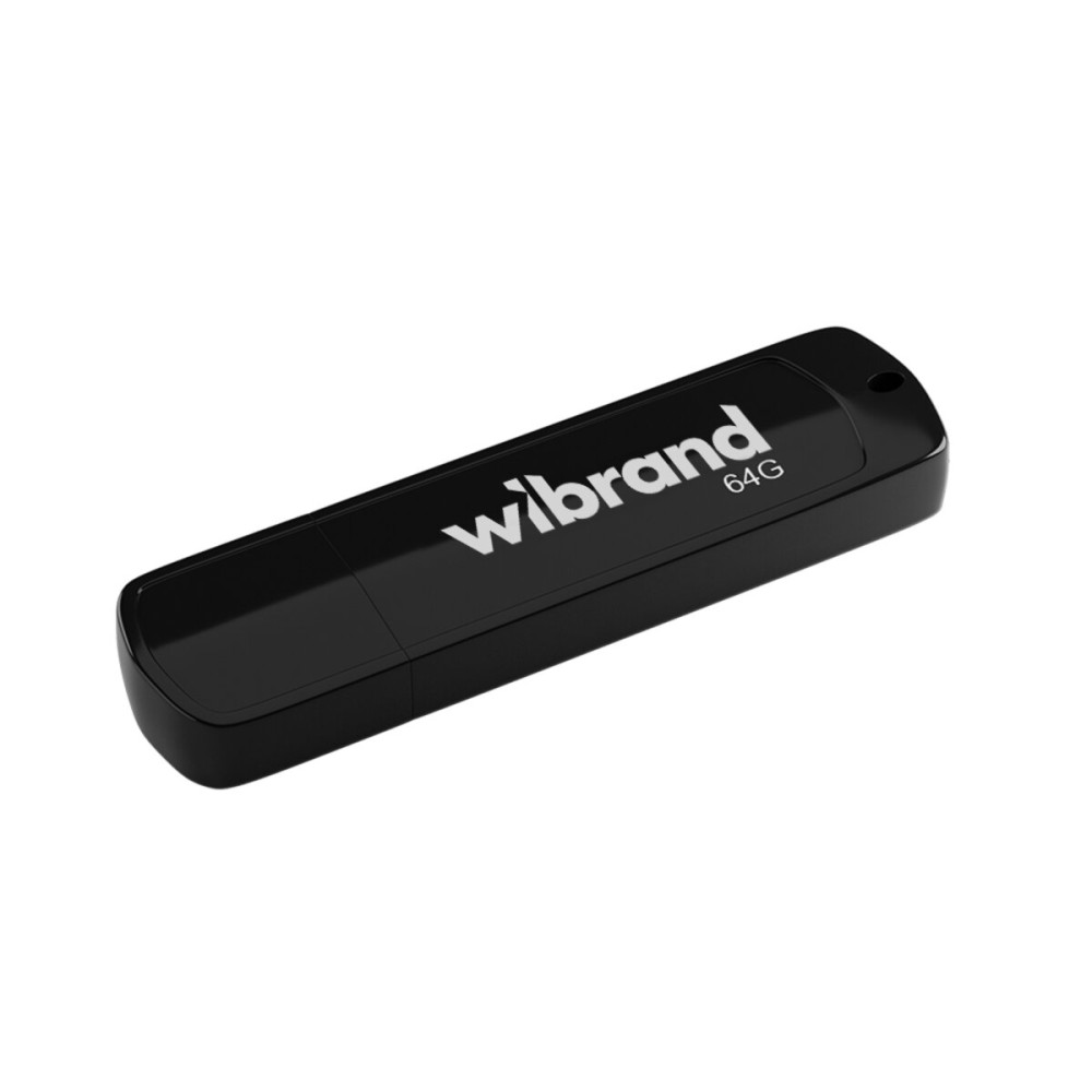 Flash Wibrand USB 2.0 Grizzly 64Gb Black (WI2.0/GR64P3B)