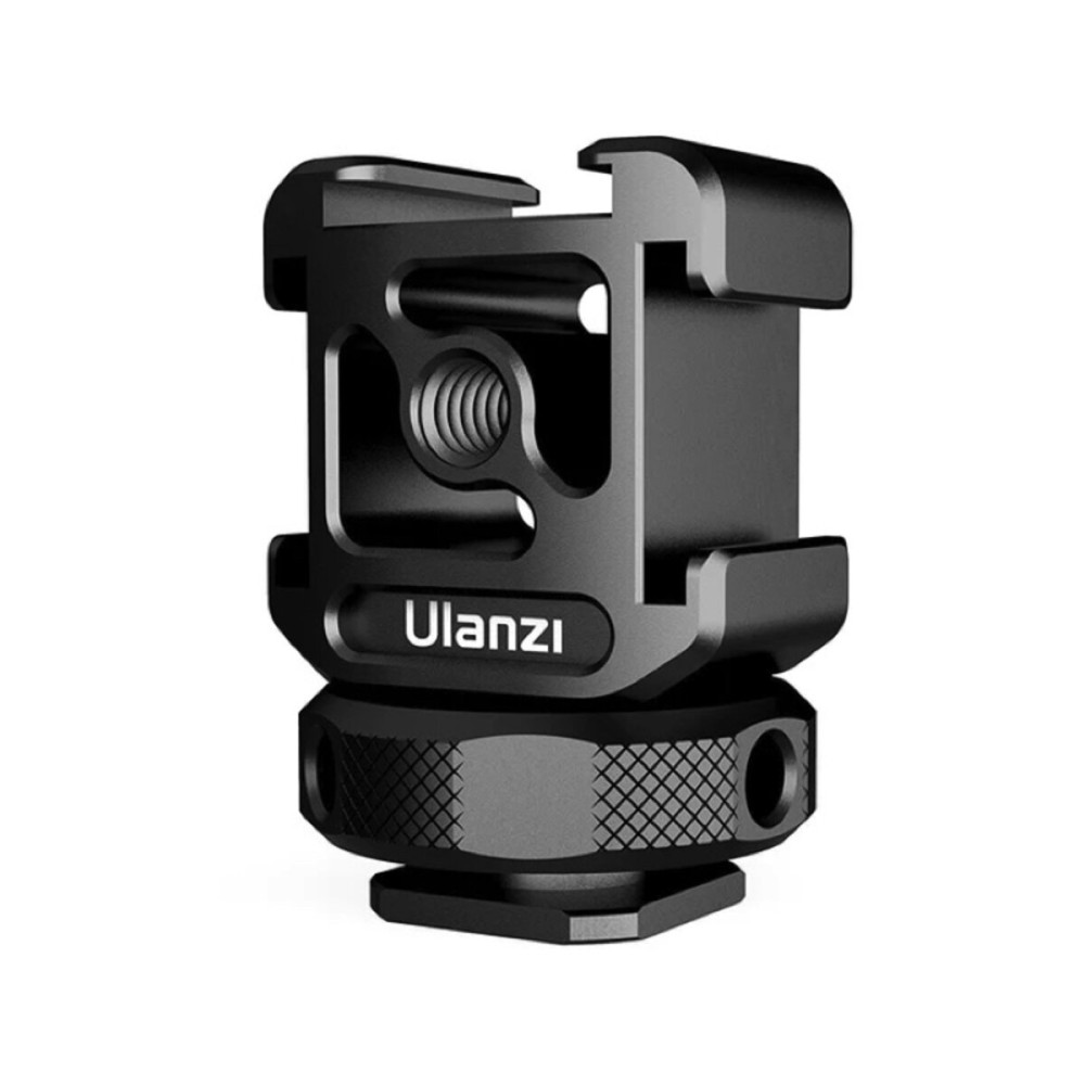 Адаптер кронштейн Ulanzi Vijim metal Triple Cold Shoe Mount (UV-2132 PT-12) (UV-2132)