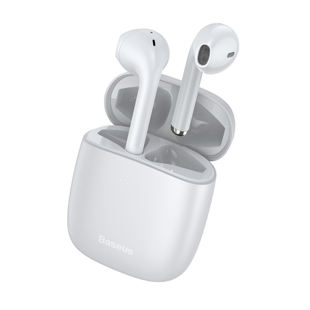 Наушники Baseus Encok True Wireless Earphones W04 White (2022 Edition) (NGTW030102)