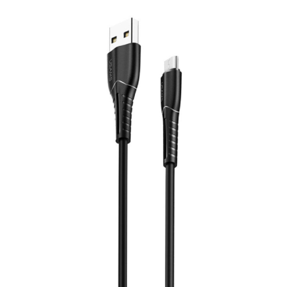 Кабель Usams US-SJ365 U35 Micro Charging Cable 1M Black (SJ365USB01)