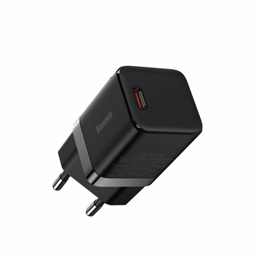 Сетевое зарядное устройство Baseus GAN3 Fast Charger 1C 30W EU Black (CCGN010101)