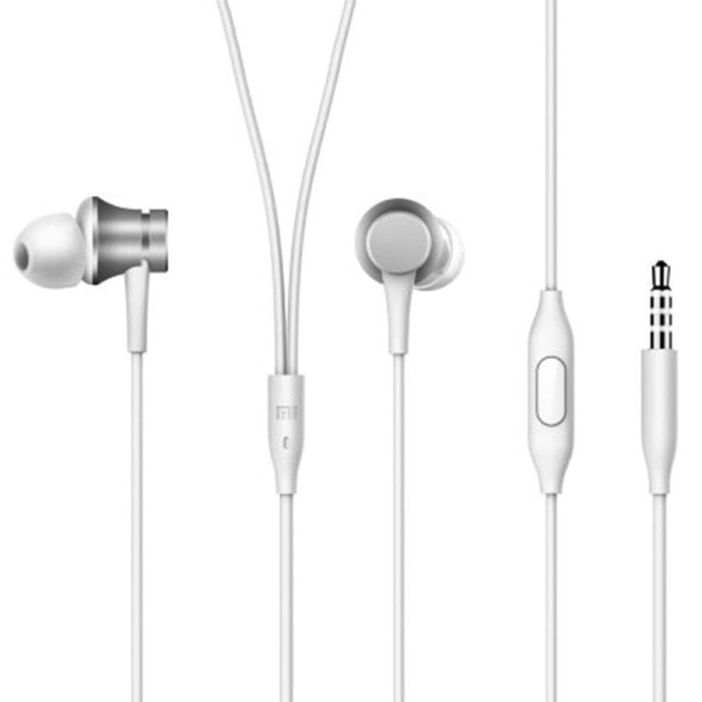 Наушники с микрофоном Xiaomi Piston Fresh Bloom Matte Silver (ZBW4355TY)