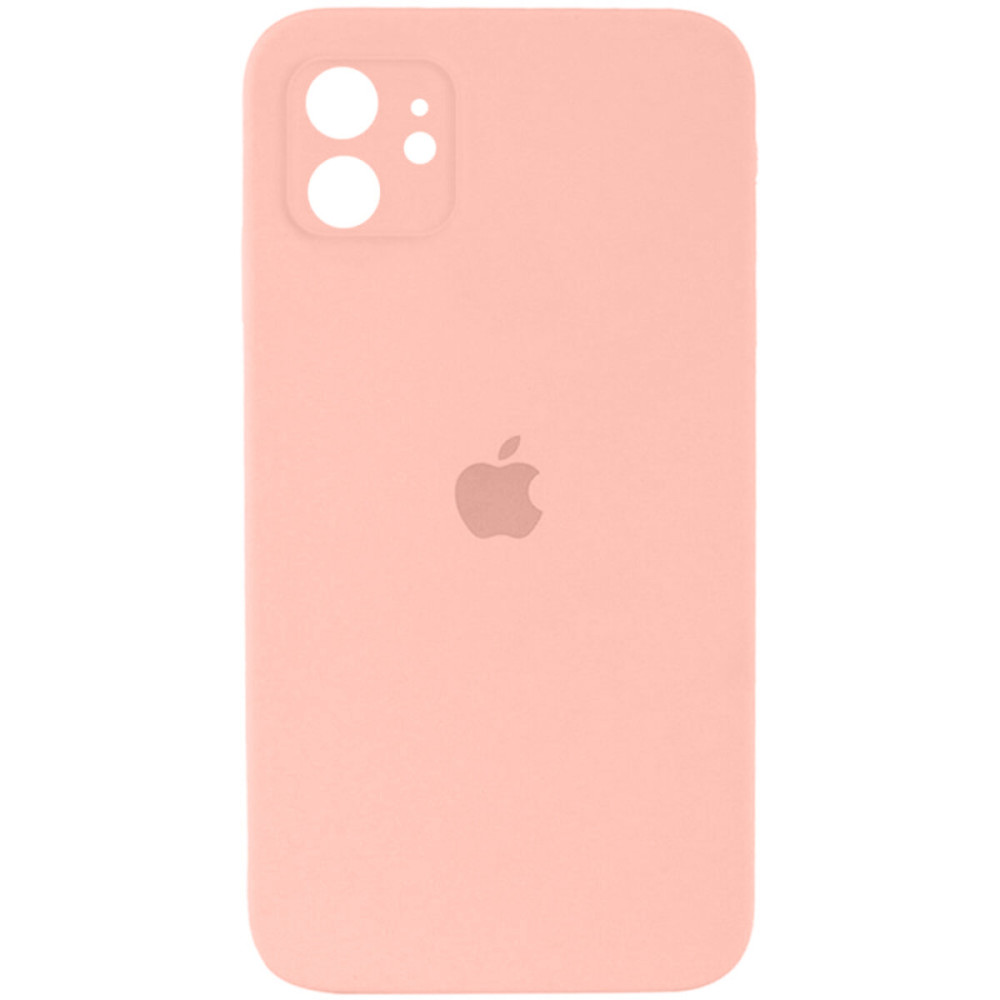 Чехол для смартфона Silicone Full Case AA Camera Protect для Apple iPhone 12 37, Грейпфрут (FullAAi12-37)