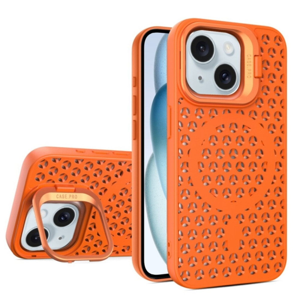 Чехол для смартфона Cosmic Grater Stand для Apple iPhone 15 оранжевый (GRASTiP15Orange)