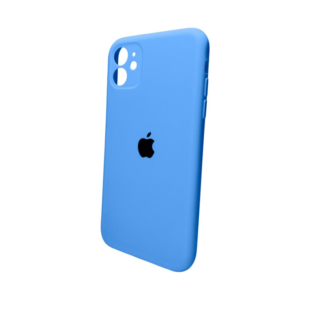 Чехол для смартфона Silicone Full Case AA Camera Protect для Apple iPhone 11 Pro круг 38, Surf Blue (FullAAKPi11P-38)