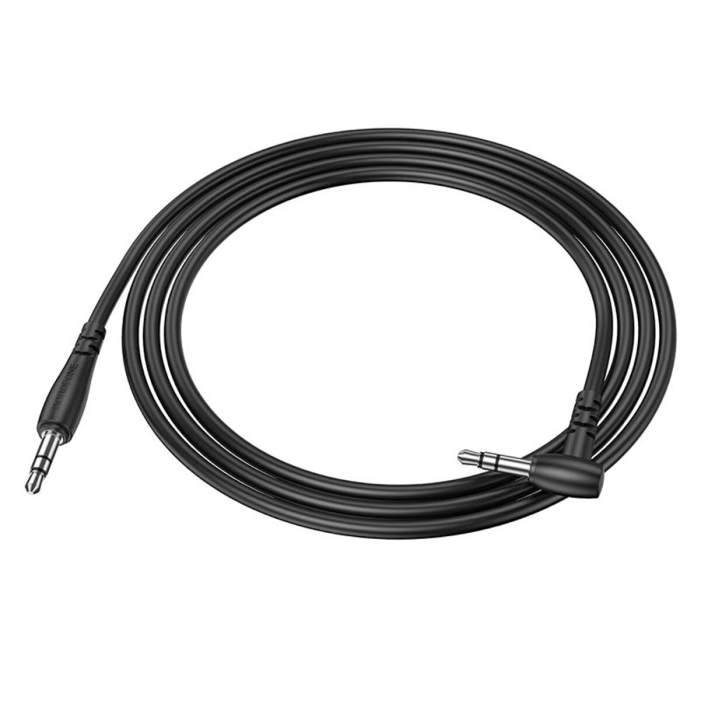 Аудиокабель BOROFONE BL10 AUX audio cable 2m Black (BL10-2B)