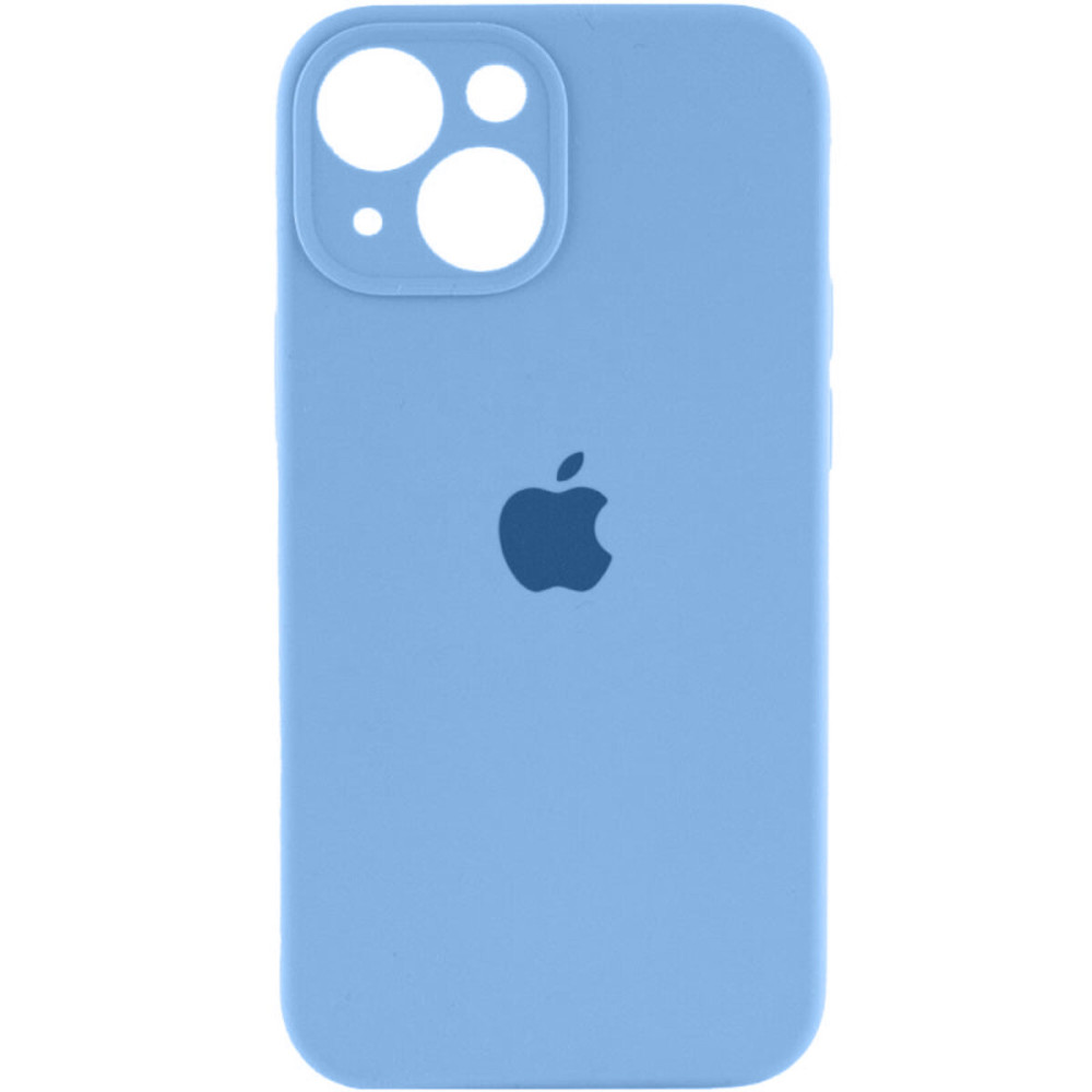 Чехол для смартфона Silicone Full Case AA Camera Protect для Apple iPhone 13 49, Васильковый (FullAAi13-49)