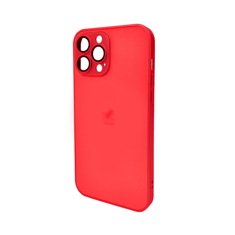 Чехол для смартфона AG Glass Matt Frame Color Logo для Apple iPhone 13 Pro Max Coke Red (AGMattFrameiP13PMRed)