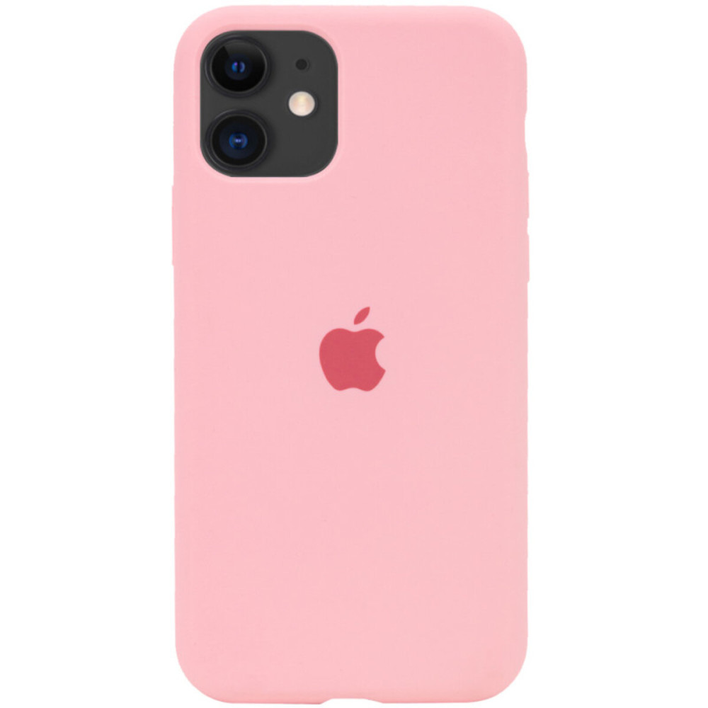 Чехол для смартфона Silicone Full Case AA Open Cam для Apple iPhone 11 круглый 41, Pink (FullOpeAAKPi11-41)