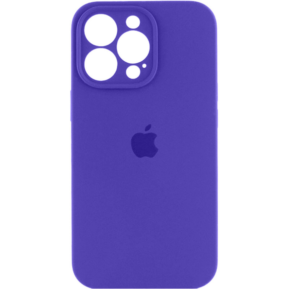 Чехол для смартфона Silicone Full Case AA Camera Protect для Apple iPhone 13 Pro 22, Тёмно-фиолетовый (FullAAi13P-22)