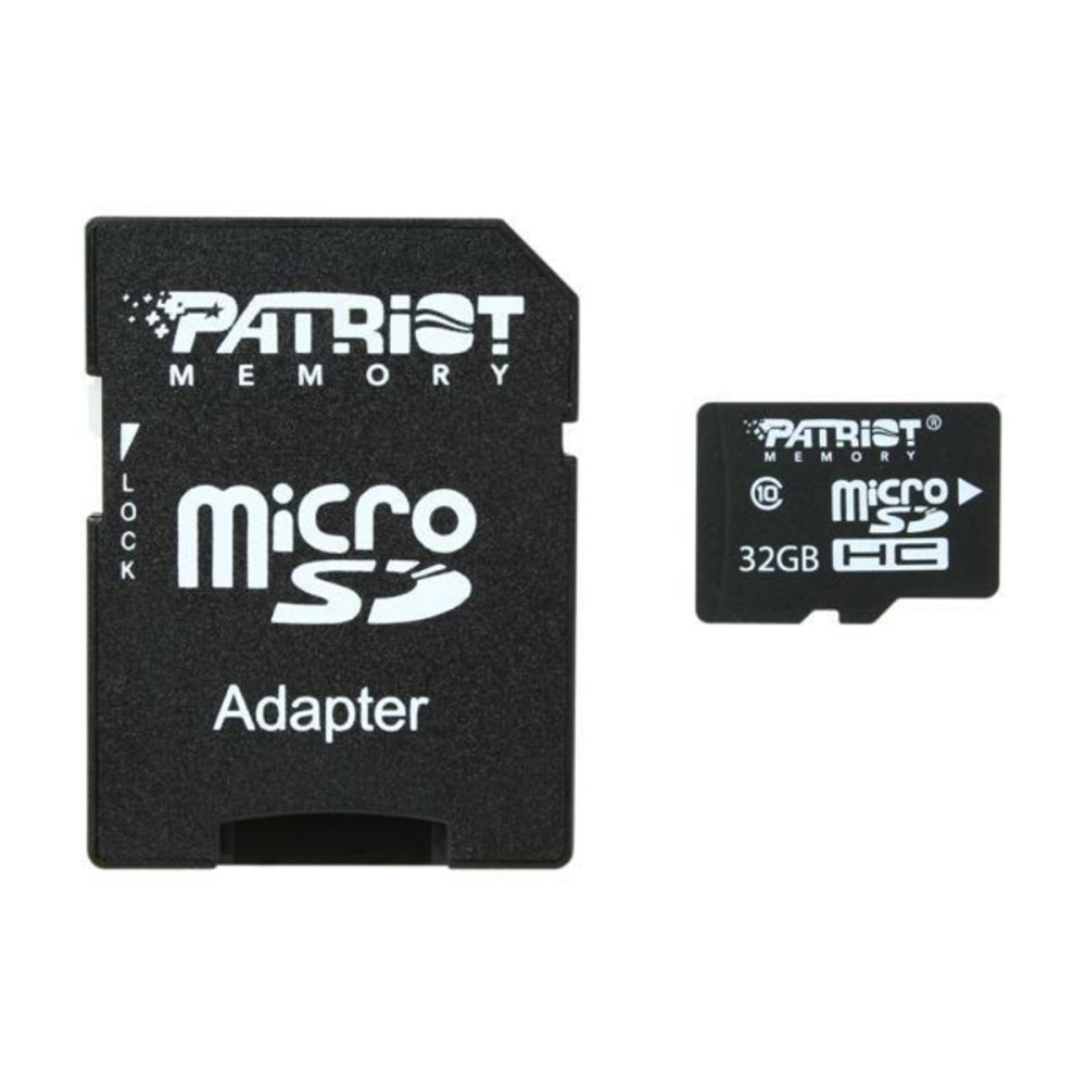 microSDHC (UHS-1) Patriot LX Series 32Gb класс 10 (адаптер SD) (PSF32GMCSDHC10)