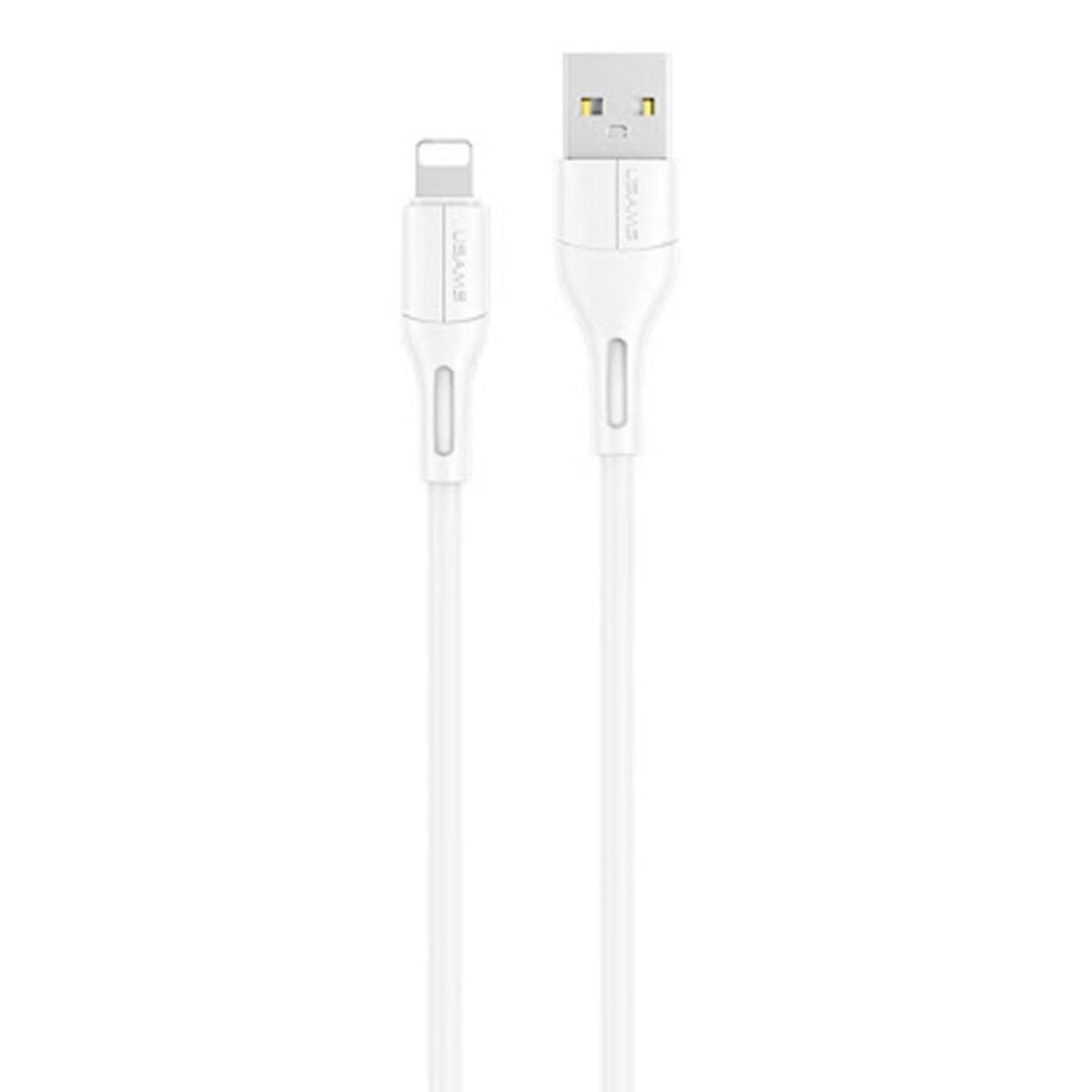 Кабель Usams US-SJ500 U68 Lightning Charging & Data Cable 1м белый (SJ500USB02)