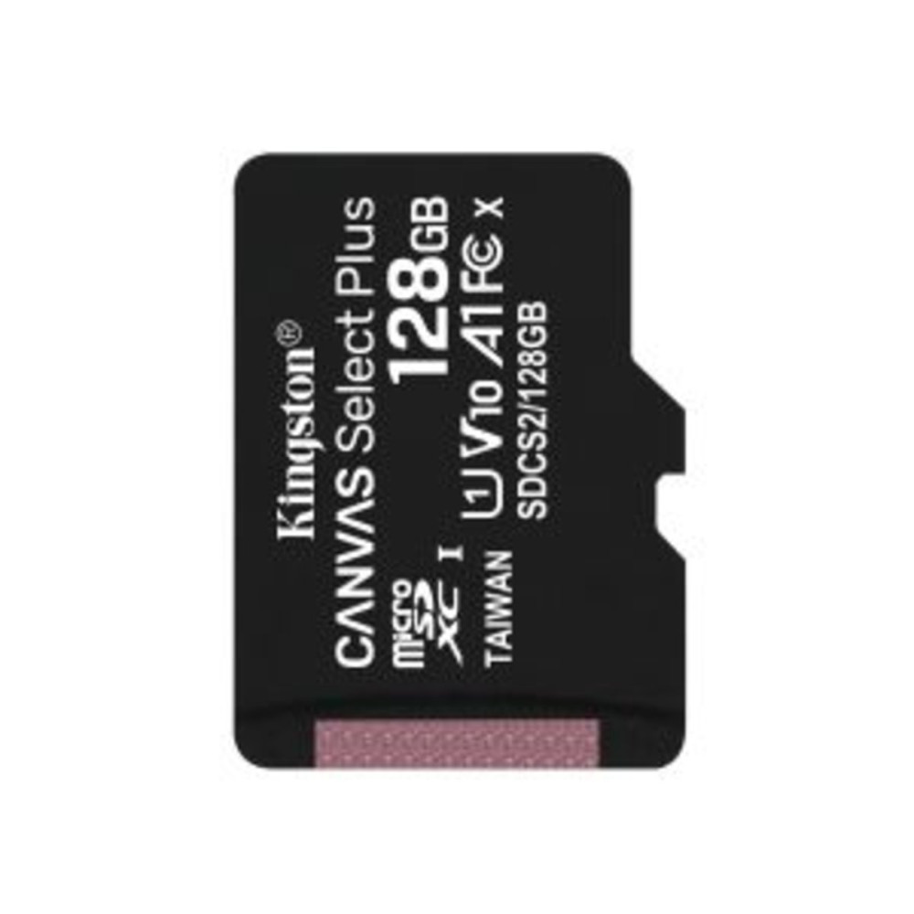 microSDXC (UHS-1) Kingston Canvas Select Plus 128Гб класс 10 А1 (R-100МБ/с) (SDCS2/128GBSP)