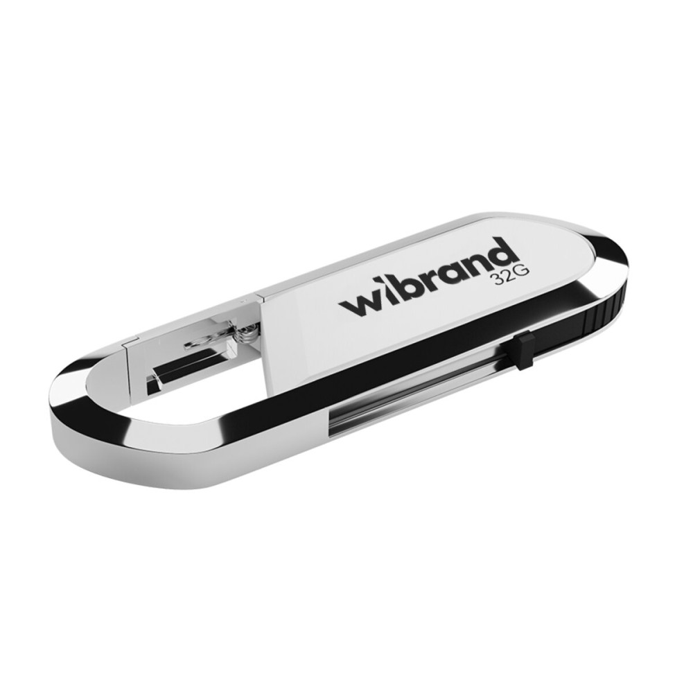 Flash Wibrand USB 2.0 Aligator 32Гб Белый (WI2.0/AL32U7W)