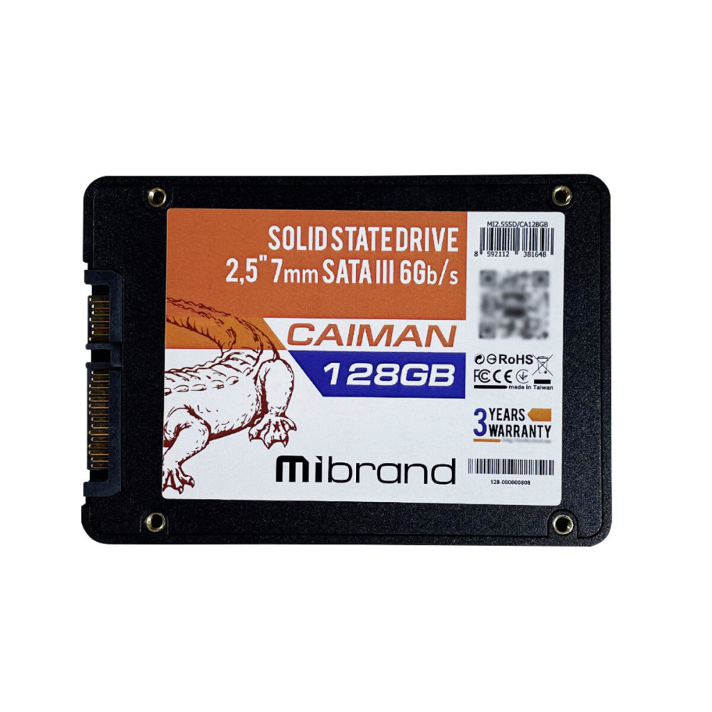 SSD Mibrand Caiman 128GB 2.5