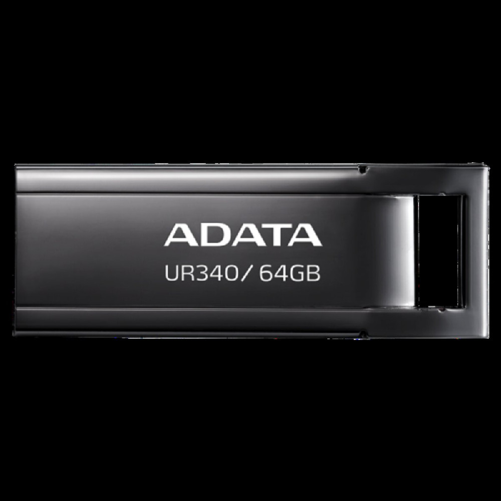 Flash A-DATA USB 3.2 UR340 64Gb Black (AROY-UR340-64GBK)