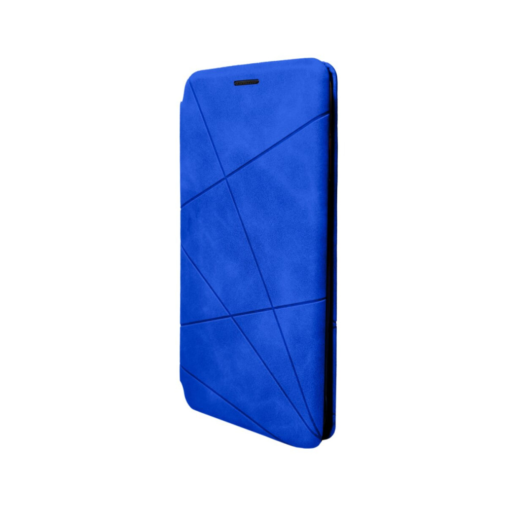 Чехол-книжка для смартфона Dekker Geometry для Realme C30/C30s Синий (GeoRealC30Blue)