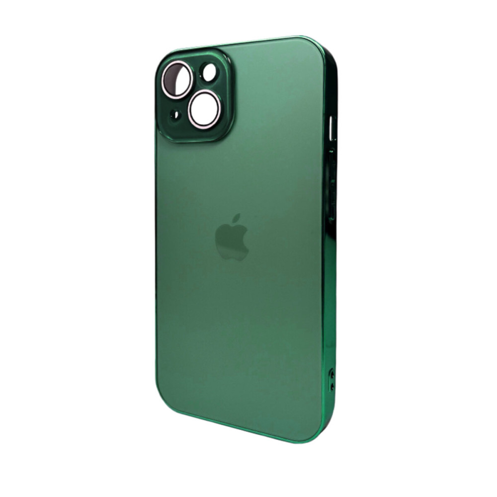 Чехол для смартфона AG Glass Sapphire Frame MagSafe Logo для Apple iPhone 15 Cangling Green (AGSappiFRP15Green)